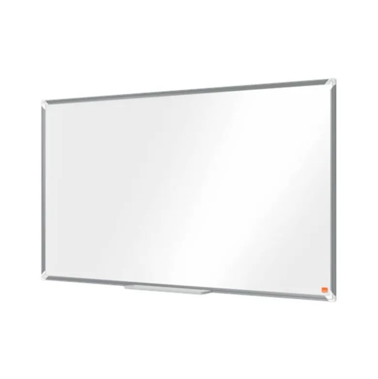 PIZARRA BLANCA NOBO PREMIUM PLUS ACERO LACADO FORMATO PANORAMICO 55" MAGNETICA 1220X690 MM