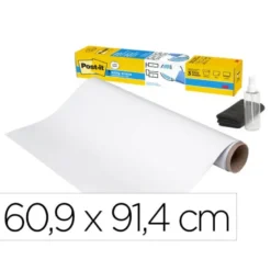 PIZARRA BLANCA POST-IT SUPER STICKY FLEX ADHESIVA REMOVIBLE ROLLO 60,9X91,4 CM