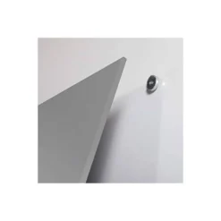 PIZARRA BLANCA ROCADA LACADA MAGNETICA MODULAR SIN MARCO COLOR AZUL 75X115 CM