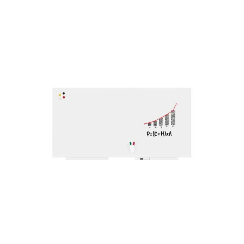 PIZARRA BLANCA ROCADA SKINWHITEBOARD PRO LACADA MAGNETICA 75X115 CM