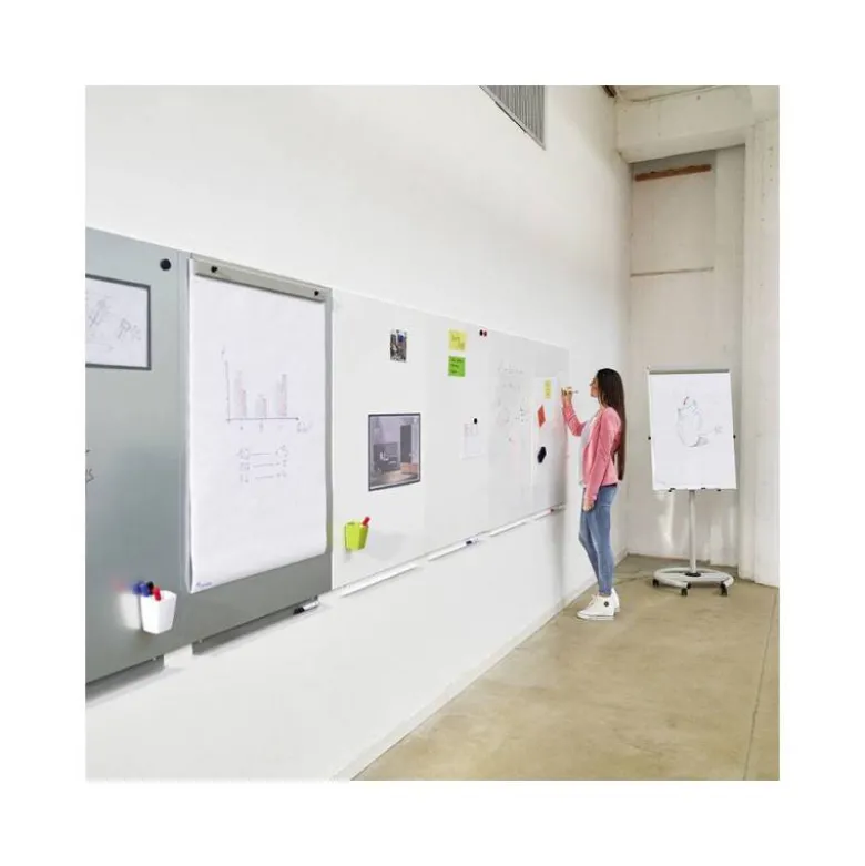 PIZARRA BLANCA ROCADA SKINWHITEBOARD PRO LACADA MAGNETICA 100X150 CM