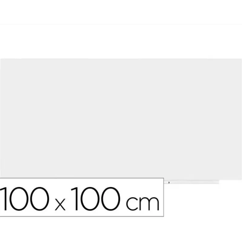 PIZARRA BLANCA ROCADA SKINWHITEBOARD PRO LACADA MAGNETICA 100X100 CM 2 MODULOS