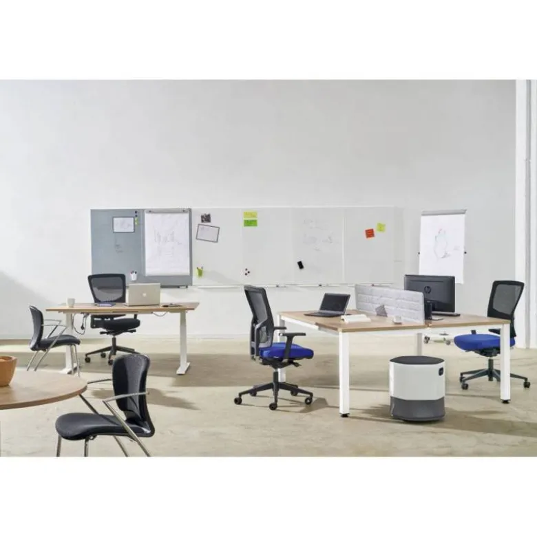 PIZARRA BLANCA ROCADA SKINWHITEBOARD PRO LACADA MAGNETICA 100X100 CM 2 MODULOS