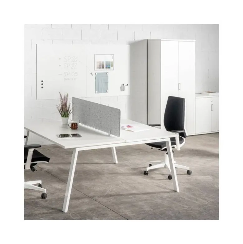 PIZARRA BLANCA ROCADA SKINWHITEBOARD PRO LACADA MAGNETICA 100X100 CM 2 MODULOS