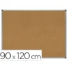 PIZARRA CORCHO ROCADA MARCO ALUMINIO CON CANTONERAS 90X120 CM
