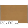 PIZARRA CORCHO ROCADA MARCO ALUMINIO CON CANTONERAS 120X180 CM