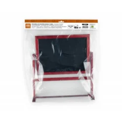 PIZARRA MARRON LIDERPAPEL PARA HOSTELERIA DOBLE CARA VOLTEABLE CON SUPERFICIE PARA ROTULADORES 32X30 CM