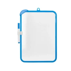 Pizarra blanca con doble cara 24x33 cm