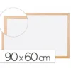 Pizarra Blanca de Melamina con marco de madera 90x60 Q-Connect