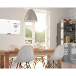 Pizarra Blanca de Melamina con marco de aluminio 60x40 Q-Connect