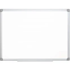 Pizarra Blanca de Melamina con marco de aluminio 120x90 Q-Connect