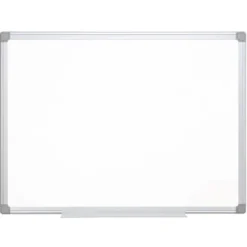 Pizarra Blanca Lacada Magnetica con marco de aluminio 90x60 Q-Connect