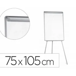 Pizarra Blanca Lacada Magnética Tripode 75x105 cm Q-Connect