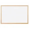 Pizarra Blanca laminada con marco de madera 150x100 Q-Connect