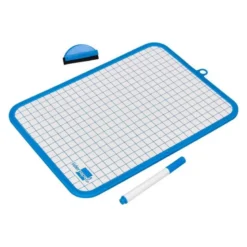 PIZARRA BLANCA LIDERPAPEL 18X26 CM CON ROTULADOR Y BORRADOR