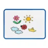 PIZARRA BLANCA LIDERPAPEL 21X30 CM MAGNETICA DOBLE CARA LISA CON ROTULADOR IMAN Y BORRADOR