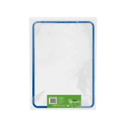 PIZARRA BLANCA LIDERPAPEL 21X30 CM MAGNETICA DOBLE CARA LISA CON ROTULADOR IMAN Y BORRADOR