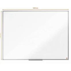 PIZARRA BLANCA NOBO ESSENCE ACERO VITRIFICADO MAGNETICA 1200X900 MM