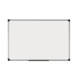 Pizarra Blanca Vitrificada Magnetica con marco de aluminio 60x45 Bi-Office