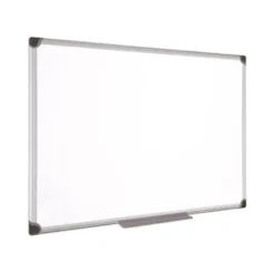 Pizarra Blanca Vitrificada Magnetica con marco de aluminio 180x90 Bi-Office