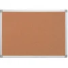Pizarra corcho q-connect marco de aluminio 200x100 cm 5 mm