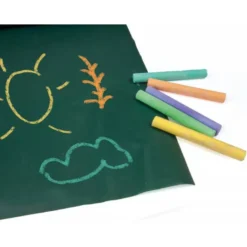 Pizarra Liderpapel laminada para Tiza Rollo Adhesivo 2x0,45 m colores surtidos 