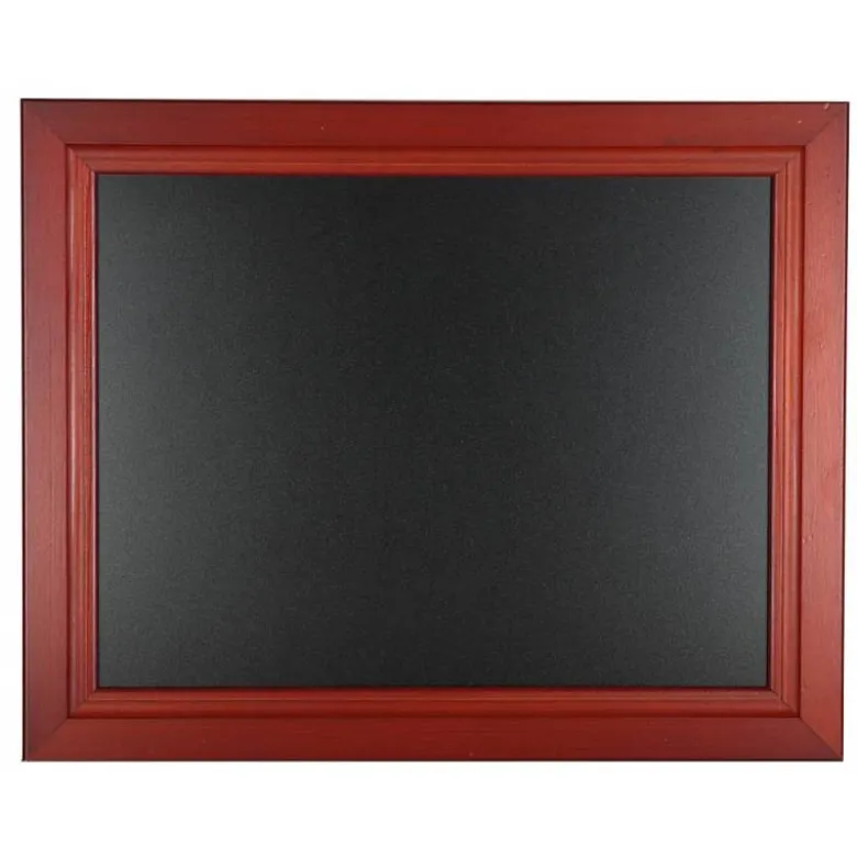 Pizarra Liderpapel mural negra de madera 40x50 cm