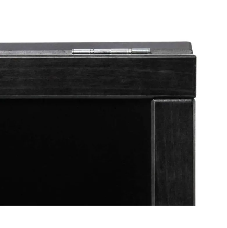 Pizarra Liderpapel negra de madera para suelo 75x135x52 cm