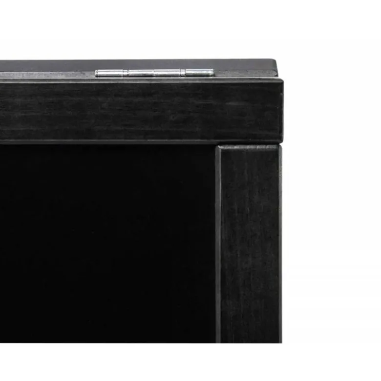 Pizarra Liderpapel negra madera para el suelo 55x85x52 cm
