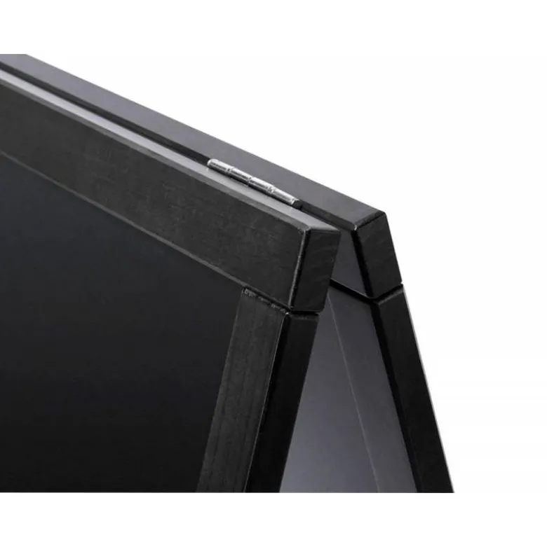 Pizarra Liderpapel negra madera para el suelo 55x85x52 cm