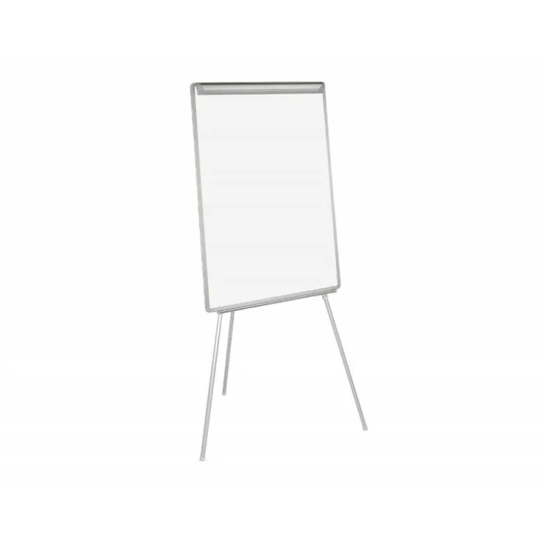 Pizarra Q-Connect trípode magnética con marco gris 70x103 cm