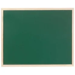 Pizarra Q-Connect verde marco de madera 60x40 cm