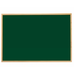 Pizarra Q-Connect verde marco de madera 120x90 cm