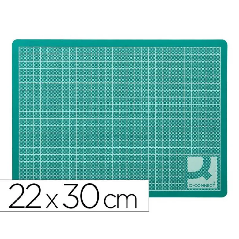 Plancha para corte Q-Connect Din A4 pvc