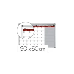 Planning Mensual Rotulable Magnetico 90x60 cm Bi-Office