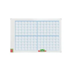 Planning Mensual Rotulable Magnético 90x60 cm Nobo