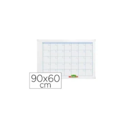 Planning Mensual Rotulable Magnético 90x60 cm Nobo