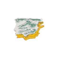 Plantilla mapa de España 22 x 18 cm