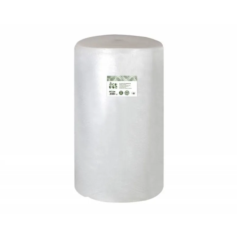 PLASTICO BURBUJA LIDERPAPEL ECOUSE 0.60X200M 30% DE PLASTICO RECICLADO