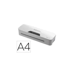 PLASTIFICADORA FELLOWES PIXEL A4 2 RODILLOS SISTEMA ANTIATASCO APAGADO AUTOMATICO HASTA 125 MC