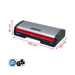 PLASTIFICADORA GBC 250 OFFICE DIN A4 APAGADO AUTOMATICO 2 RODILLOS HASTA 125 MICRAS