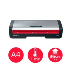 PLASTIFICADORA GBC 250 OFFICE DIN A4 APAGADO AUTOMATICO 2 RODILLOS HASTA 125 MICRAS