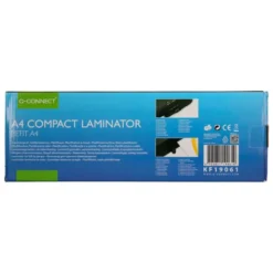 PLASTIFICADORA Q-CONNECT COMPACTA KF19061 DIN A4 PLASTIFICADO CALIENTE/FRIO LUCES READY/POWER 2 RODILLOS