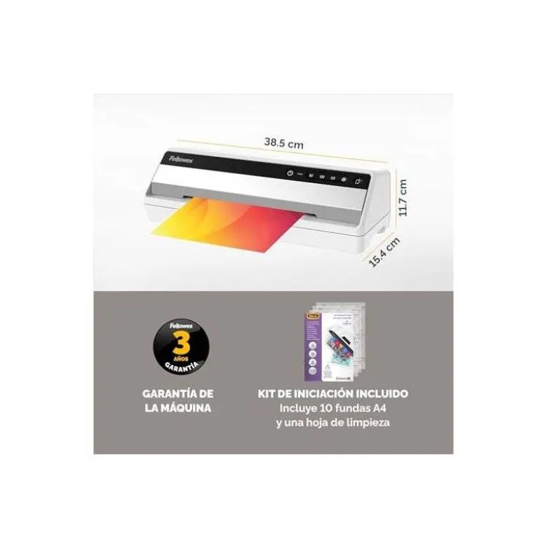 Plastificadora Saturn 3i DinA4 Marca Fellowes