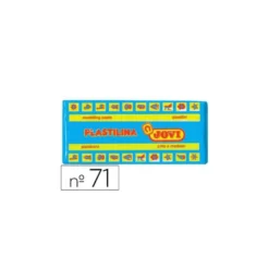 Plastilina Jovi color Azul claro mediano 150 gr
