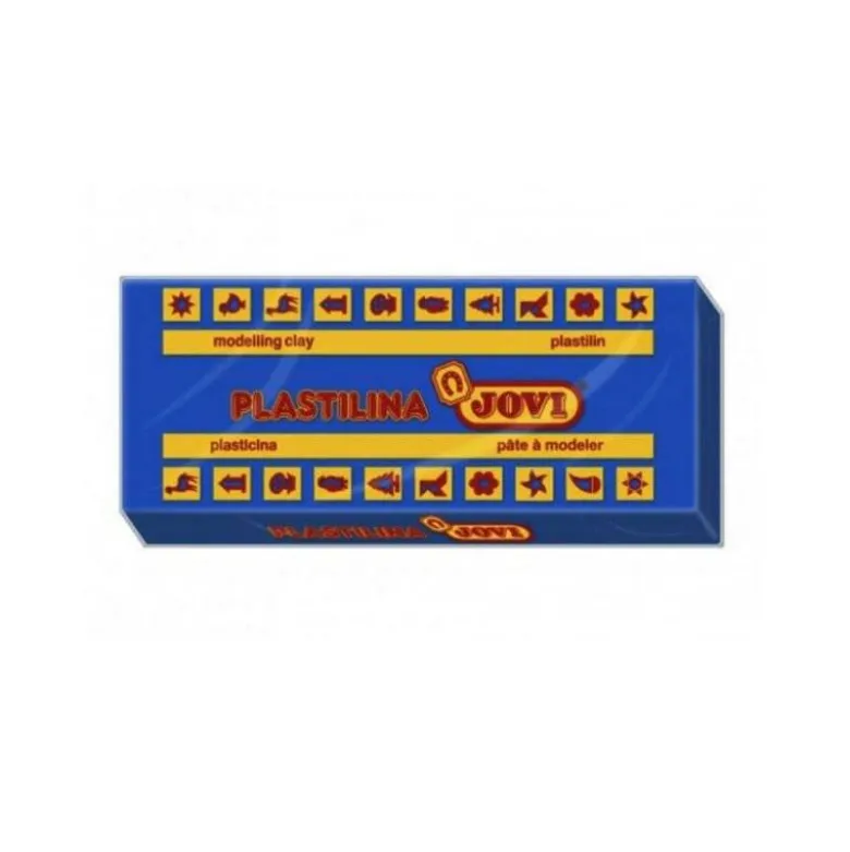 Plastilina Jovi color Azul oscuro mediano 150 gr