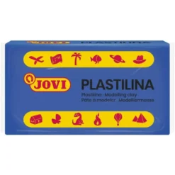 Plastilina Jovi color azul oscuro pequeña 50 gr