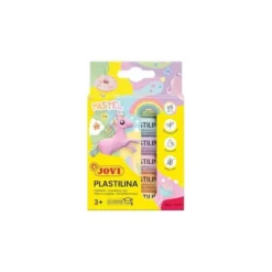 Plastilina Jovi colores pastel estuche 6 colores 15 gr