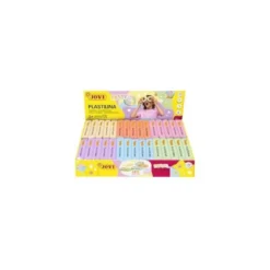 Plastilina Jovi colores pastel surtidos caja 30 unidades 50 gr
