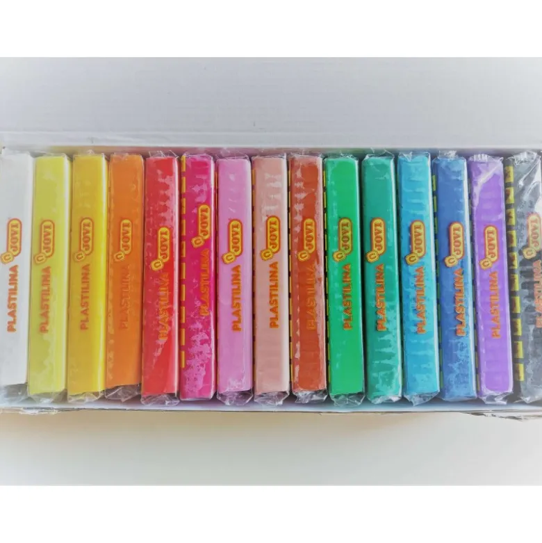 Plastilina Jovi Colores surtidos mediano Caja 15 150 gr